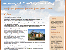 Tablet Screenshot of noordkaapverhuur.nl